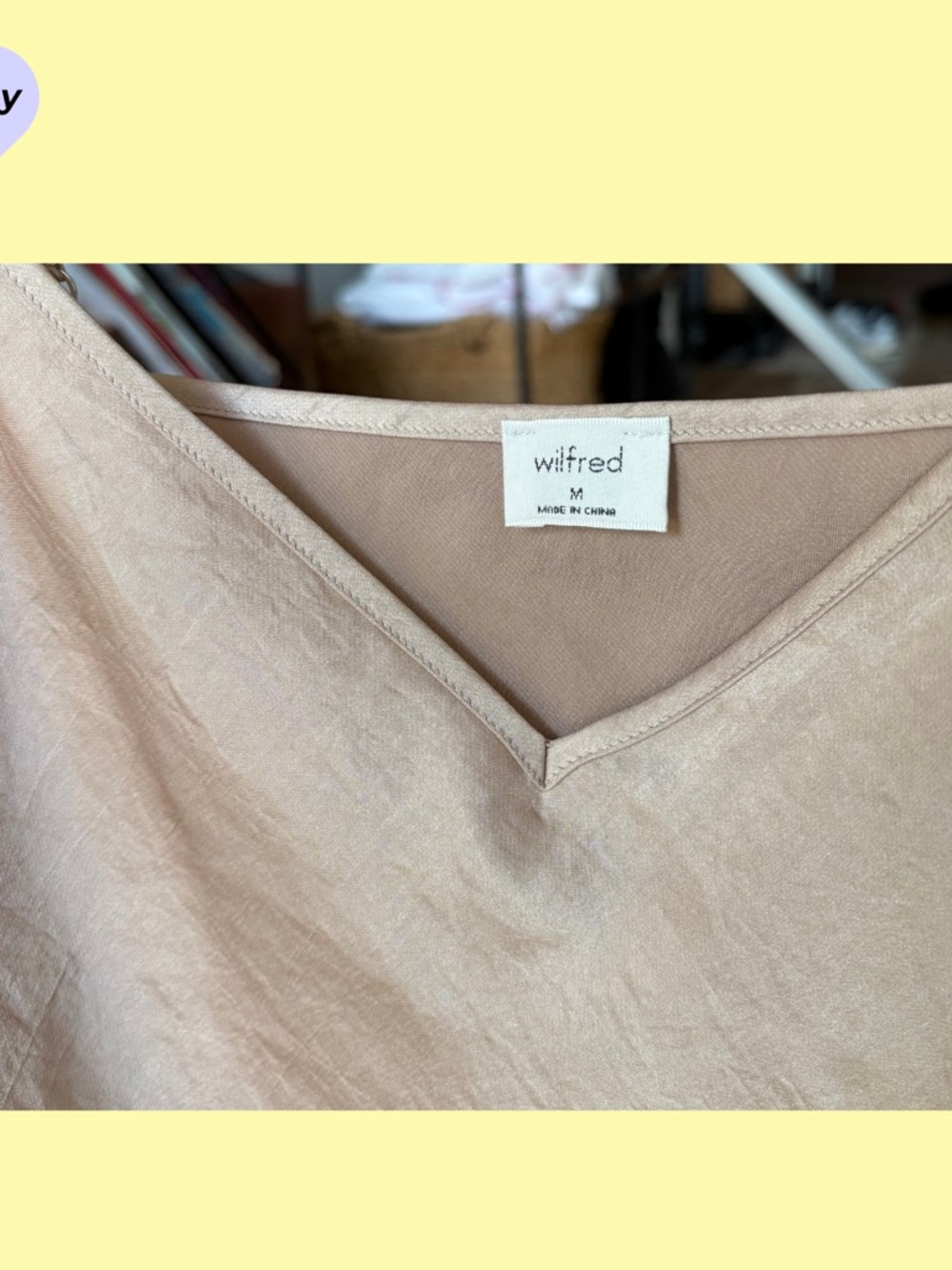 Wilfred Mauve/Taupe Slip Midi Dress
